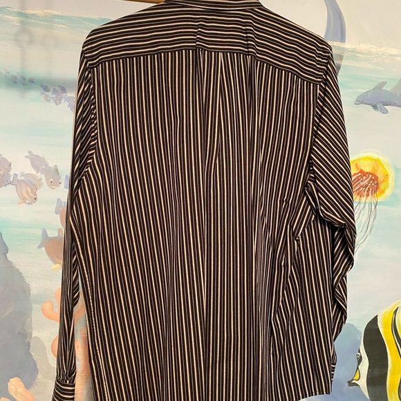 SlimFit : Striped Dress Shirt - Picture 2 of 5